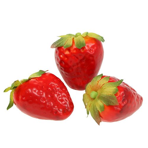 Product Strawberry red 5cm in a net 12pcs