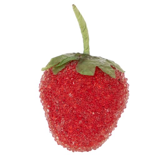 Product Artificial strawberry decorative objects for elegant interiors and celebrations, 4cm, 24 pieces