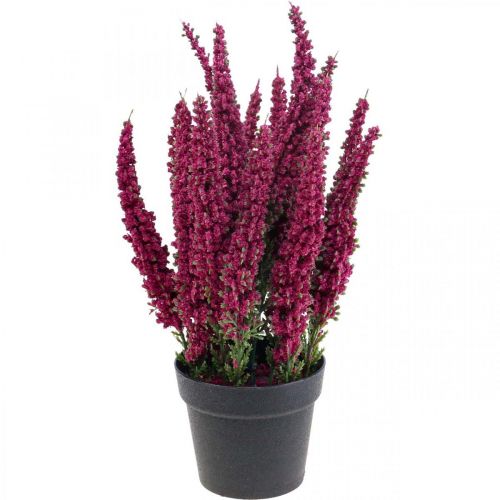 Erika purple heather broom heather artificial plant H26cm