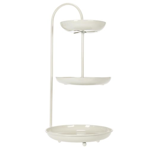Product Three-tiered table decoration, ideal for living rooms, occasions, weddings, 55cm