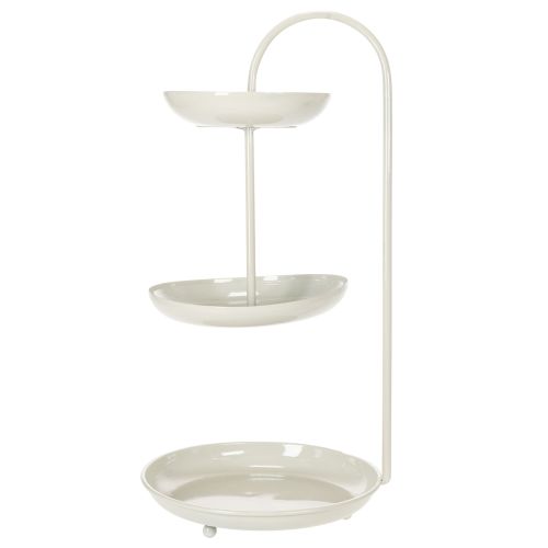 Product Three-tiered table decoration, ideal for living rooms, occasions, weddings, 55cm
