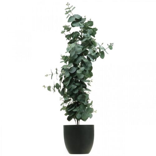 Floristik24 Eucalyptus in a pot artificial plant Artificial plant decoration H87cm