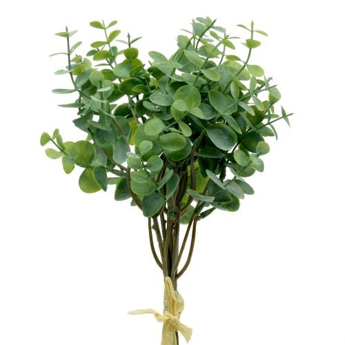 Artificial eucalyptus branch green 37cm 6pcs