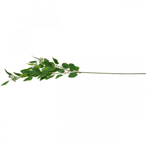 Floristik24 Artificial eucalyptus branch green triple branched L100cm