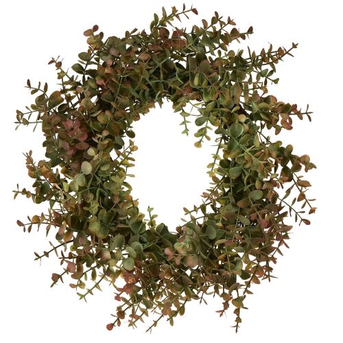 Artificial eucalyptus wreath autumn decoration eucalyptus Ø36cm