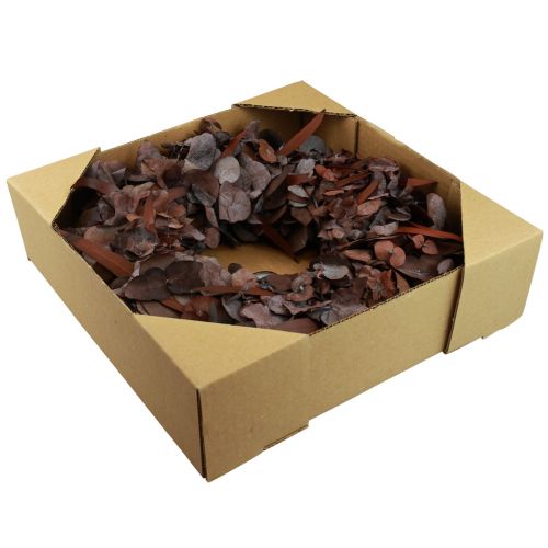 Floristik24 Eucalyptus wreath natural wreath eucalyptus preserved red Ø33cm