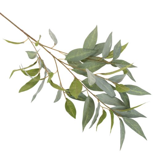 Artificial eucalyptus branch, natural green, decoration, 100cm | Floristik24.ie