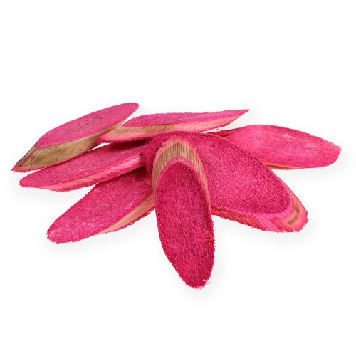 Floristik24 Decorative slices pink 300g