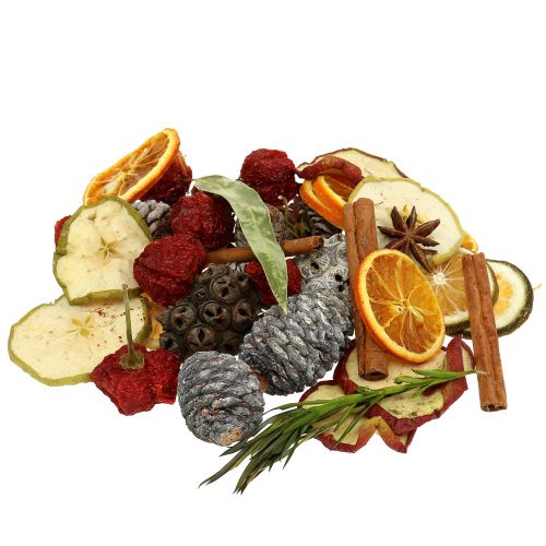 Floristik24 Christmas mix fruits and cones 150g