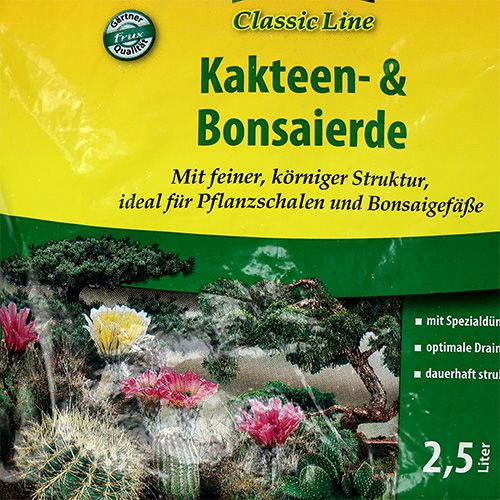 Product FRUX cactus and bonsai soil 2.5 liters