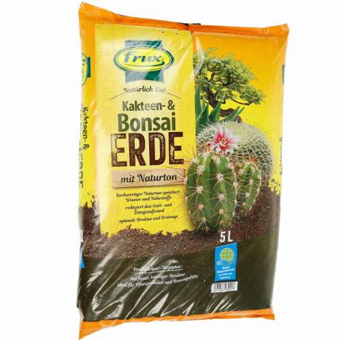 Floristik24 FRUX Soil Cactus Soil and Bonsai Soil 5L