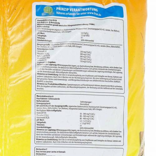 Product FRUX Soil Cactus Soil and Bonsai Soil 5L