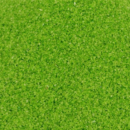 Product Color sand 0.1mm - 0.5mm green 2kg