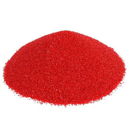 Floristik24 Color sand 0.5mm red 2kg