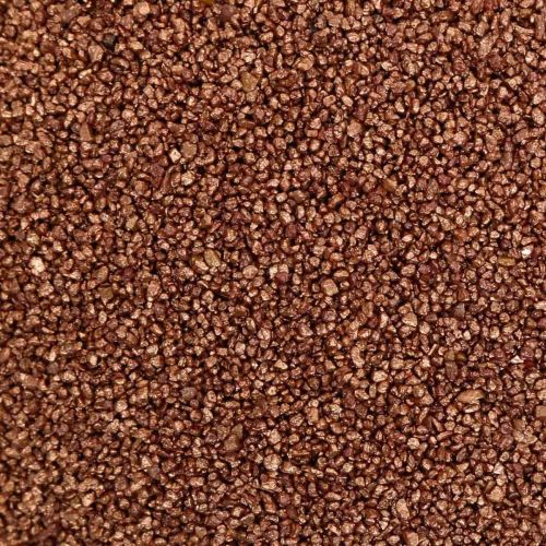 Colored sand copper decorative sand brown Ø0.5mm 2kg