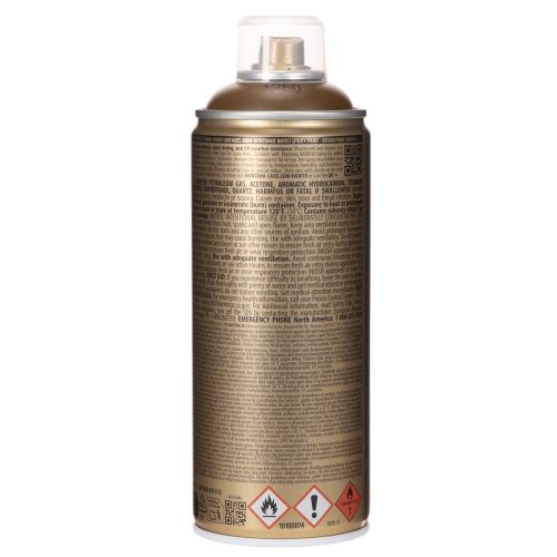 Paint spray can for decoration and crafts Montana Gold Brown 400ml | Floristik24.ie
