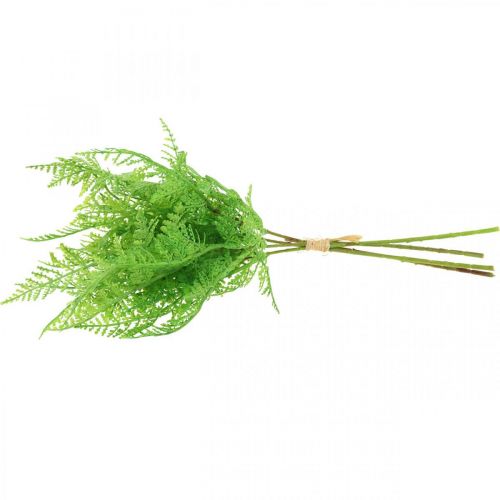 Floristik24 Decorative fern artificial green artificial fern H40cm bunch of 4 pieces