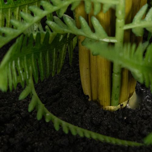 Artificial fern in a plant pot for living room and office, 35cm | Floristik24.ie