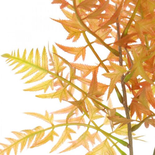 Product Fern artificial red and green artificial fern autumn decoration 70cm