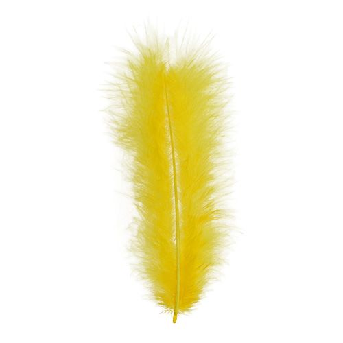 Floristik24 Short feathers 30g golden yellow