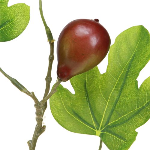 Product Artificial fig branch, 64cm, decorative with fruit, 2 pieces