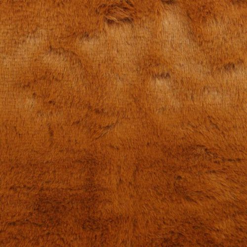 Floristik24 Fur ribbon brown faux fur decoration table ribbon 15 × 150cm
