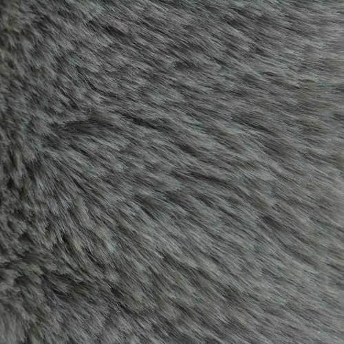 Floristik24 Fur ribbon 20x180cm gray