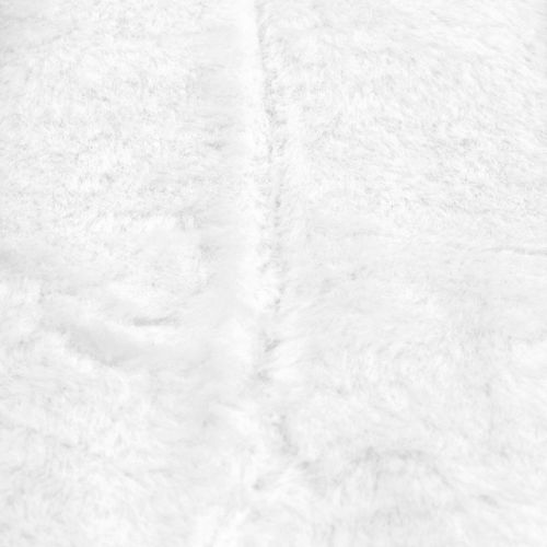 Product Decorative fur ribbon white 10x200cm