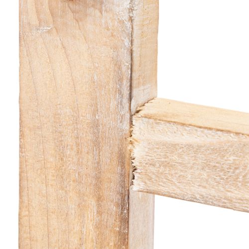 Wooden window frame as wall decoration 100cm | Floristik24.ie