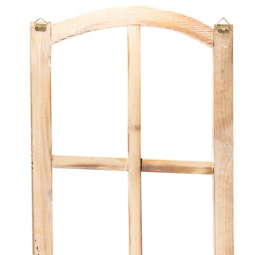 Wooden window frame as wall decoration 100cm | Floristik24.ie