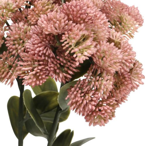 Product Stonecrop Pink Sedum Stonecrop Artificial Flowers H48cm 4pcs