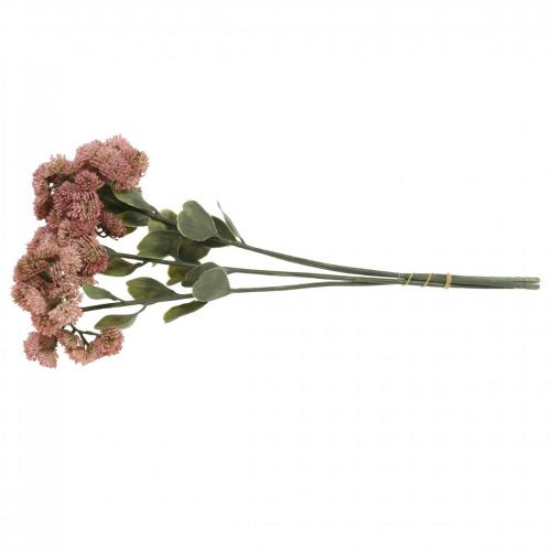 Floristik24 Stonecrop pink sedum stonecrop artificial flowers H48cm 4pcs