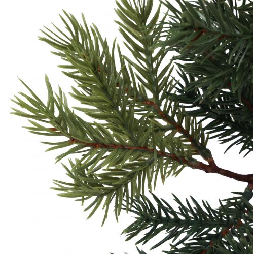 Floristik24 Artificial fir branch spruce branch green brown 58cm