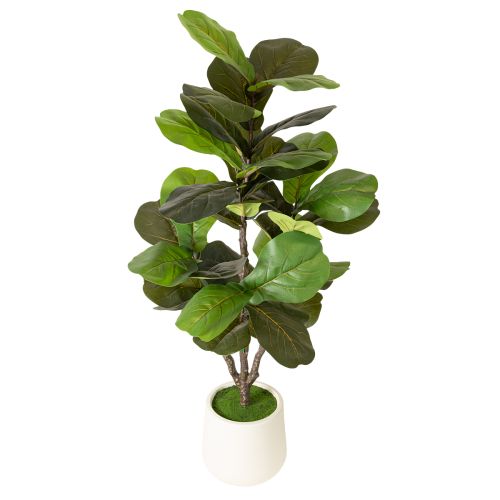 Artificial Ficus lyrata 120 cm decorative for living room