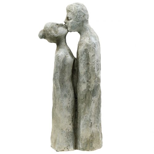 Floristik24 Decorative figure kissing couple stone cast 40cm
