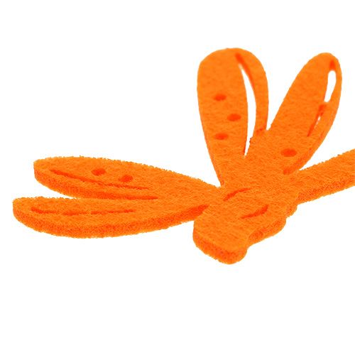 Product Felt sprinkle decoration orange 24pcs
