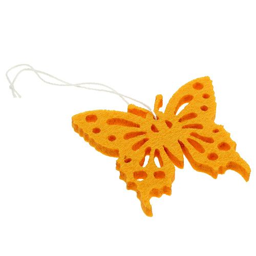 Floristik24 Felt butterflies to hang 32pcs