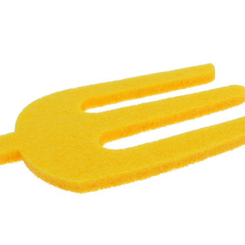 Product Felt garden tool yellow, shovel and garden rake 6pcs