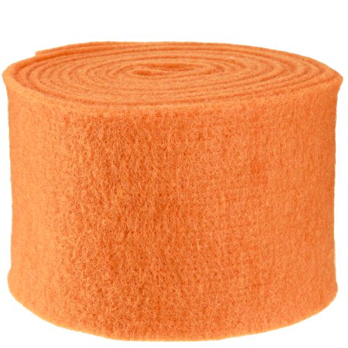 Product Felt Ribbon 15cm x 5m Orange