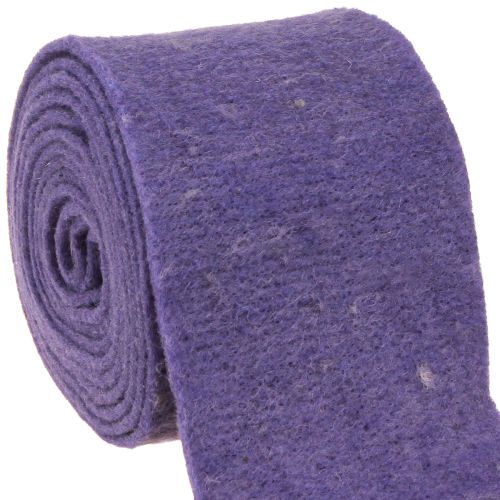 Felt ribbon 15cm x 5m purple