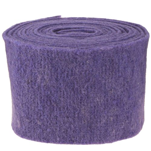Product Felt ribbon 15cm x 5m purple