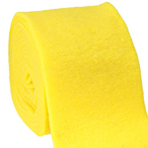 Felt Ribbon Yellow 15cm 5m