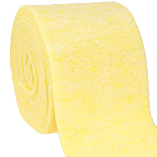 Felt Ribbon Light Yellow 15cm 5m