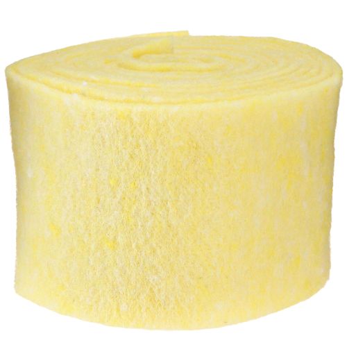 Product Felt Ribbon Light Yellow 15cm 5m