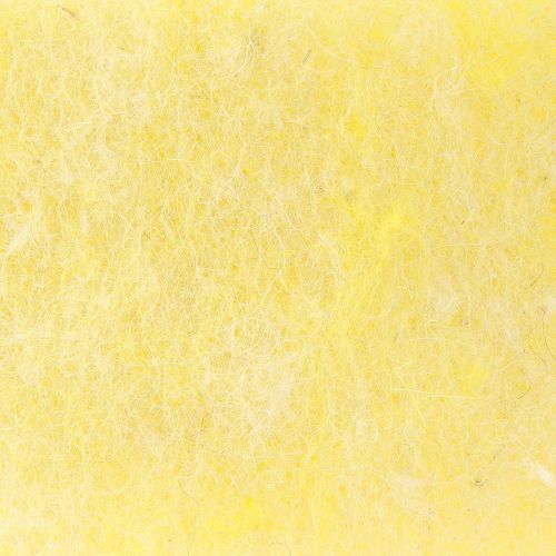 Product Felt Ribbon Light Yellow 7.5cm 5m