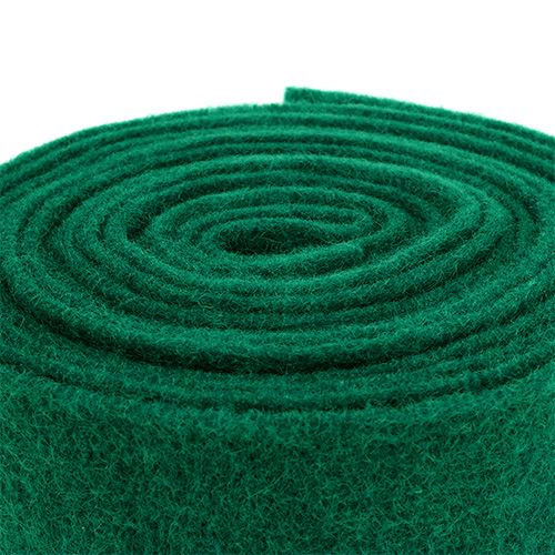 Product Felt ribbon pine green 15cm 5m