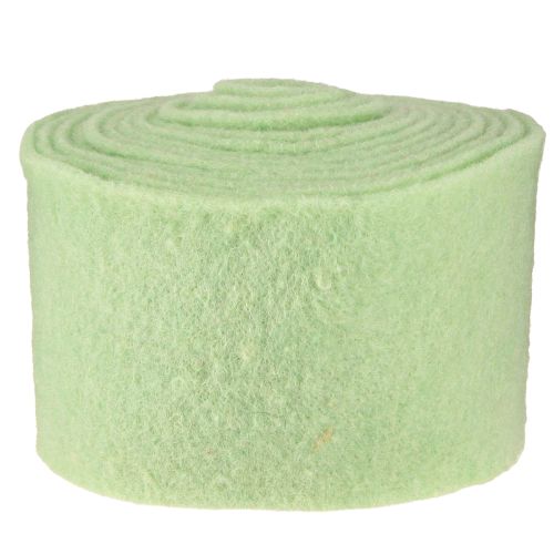 Product Felt Ribbon Pot Ribbon Light Green 15cm 5m