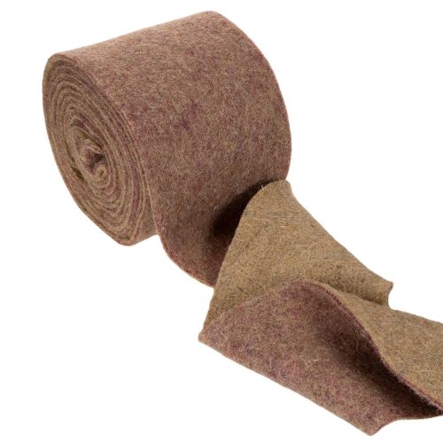 Two-tone felt tape made of
