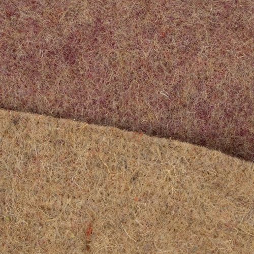 Two-tone felt tape made of