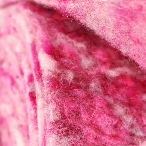 Floristik24 Felt ribbon Happy pink 7.5cm 5m